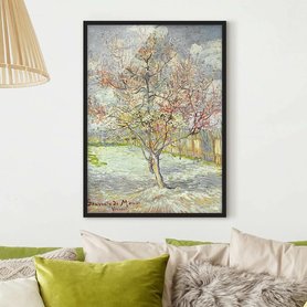 Bild van Gogh Blühende Pfirsichbäume