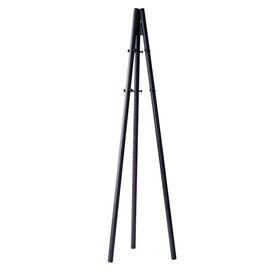 Artek Kiila Coat Stand - Esche, schwarz, Haken und Struktur schwarz