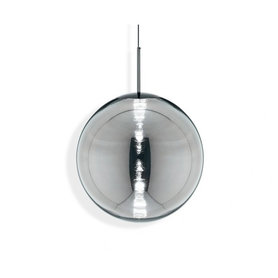 Tom Dixon - Globe LED Pendelleuchte - silber - 25 cm