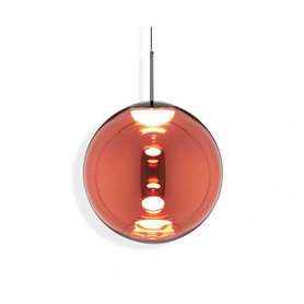 Tom Dixon - Globe LED Pendelleuchte - kupfer - 25 cm