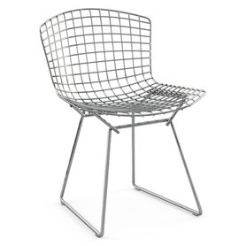 Knoll International - Bertoia Side Stuhl ohne Polster - verchromt