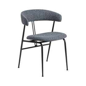 Gubi - Violin Dining Chair Vollpolster