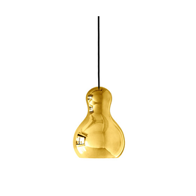 Design Outlet - Fritz Hansen - Calabash Hängeleuchte - P2 - gold - Kabellänge 3 m (Retournr. 213059)