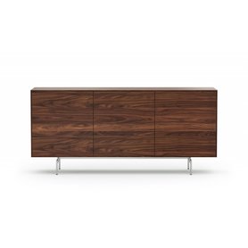 Sideboard FRIEDA 13 - Nussbaum & Edelstahl