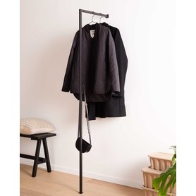 Garderobe ELLE - Schwarz 45 cm