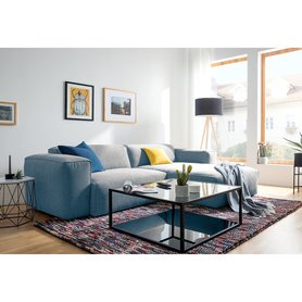 Ecksofa HUDSON 1,5-Sitzer mit Longchair