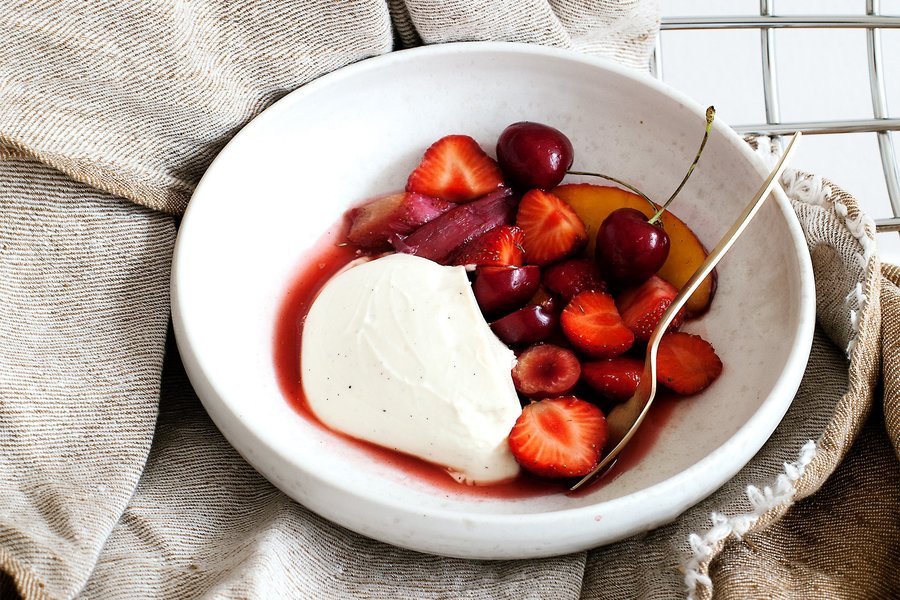 Nachtisch Auf Italienisch Pannacotta Mit Sommerlichen Fruchten Von Houseno44 Solebich De