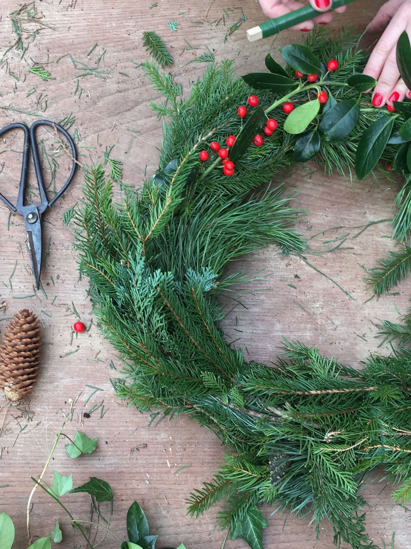 In 9 Schritten Deinen Diy Adventskranz Selbst Machen