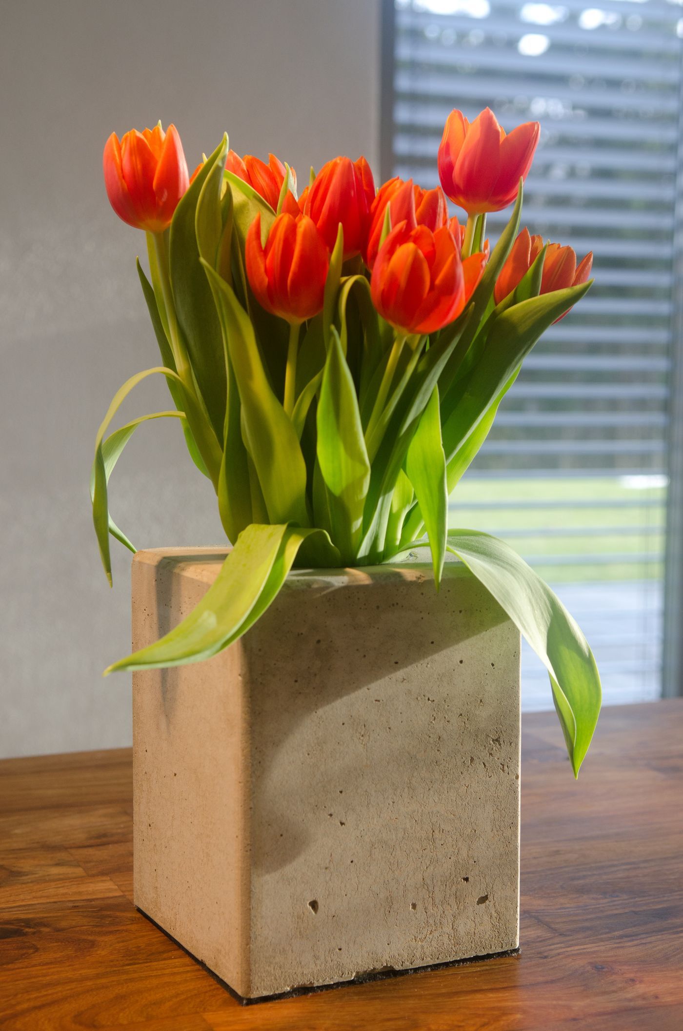 Betonvase