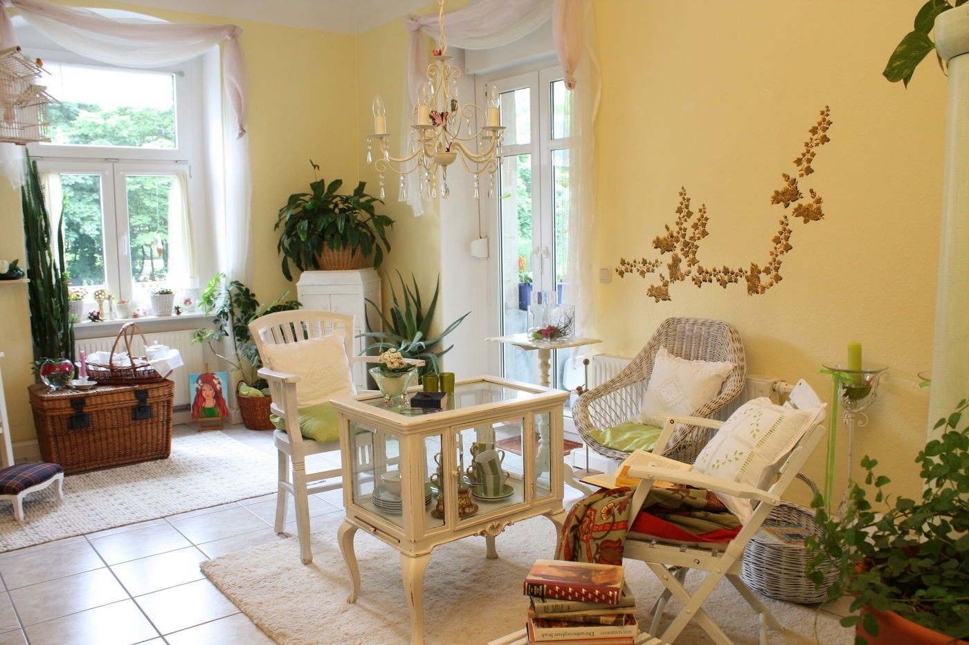 Shabby Chic Wohnzimmer