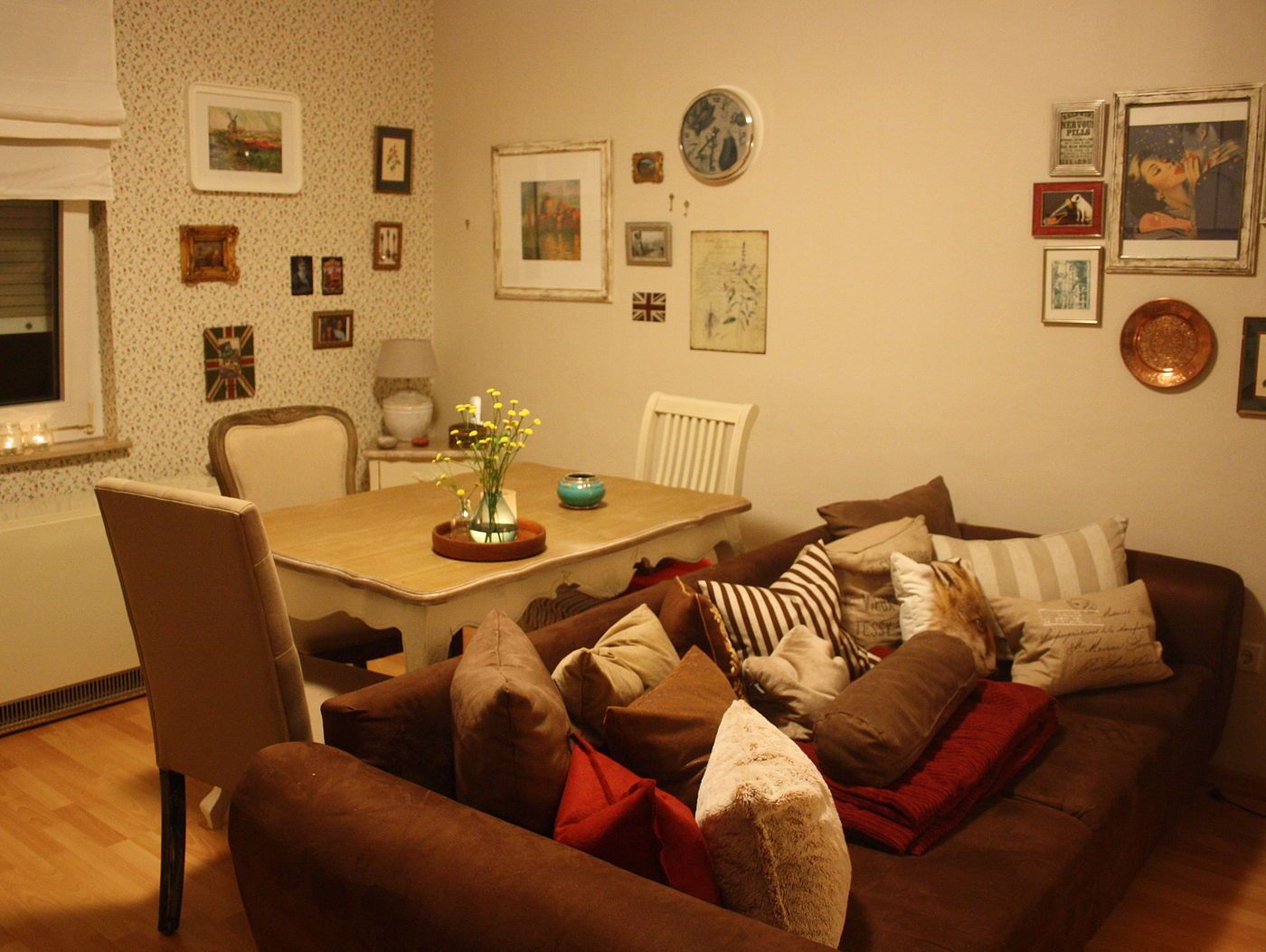 Shabby Chic Wohnzimmer