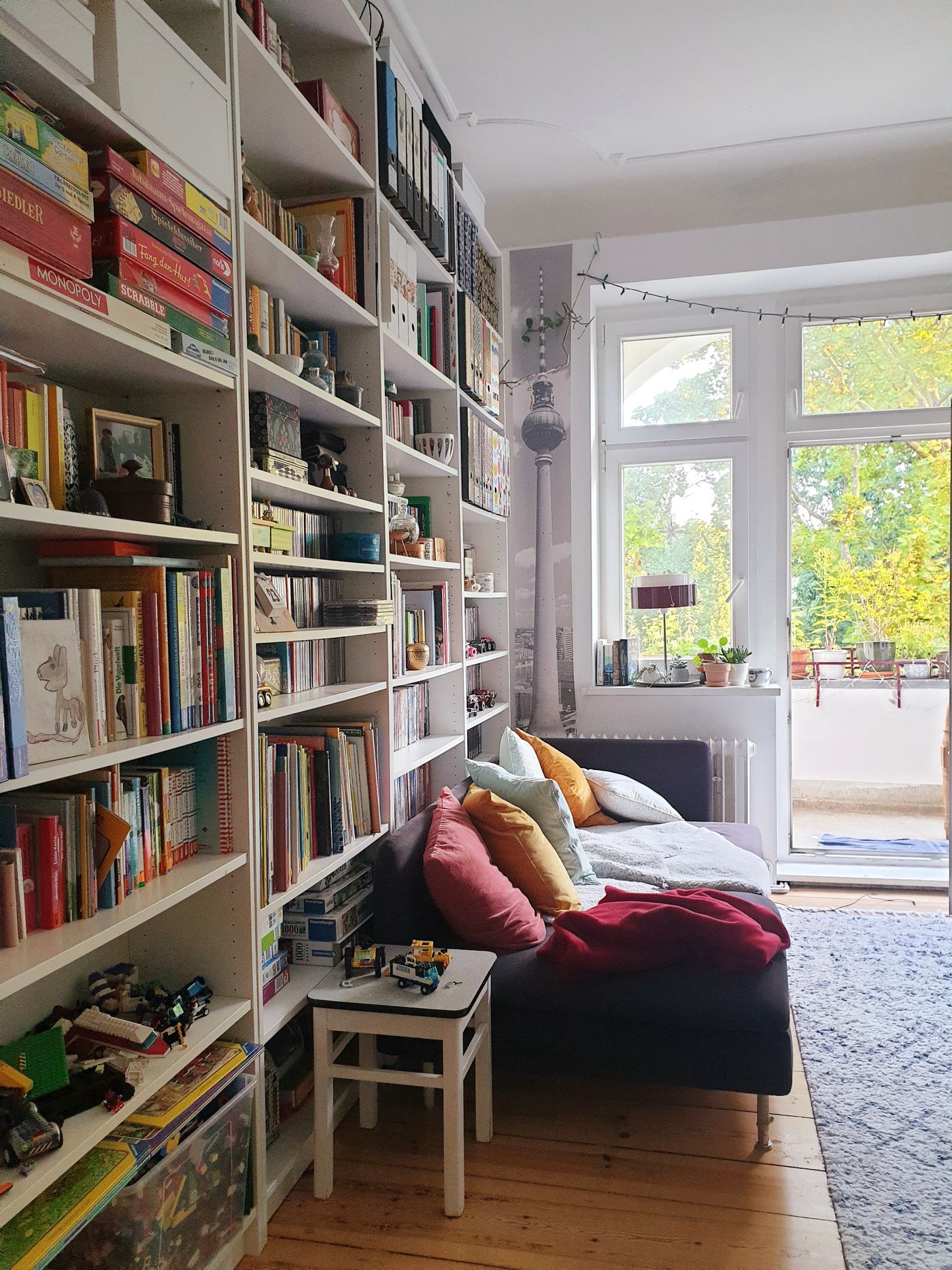 Bücherwand