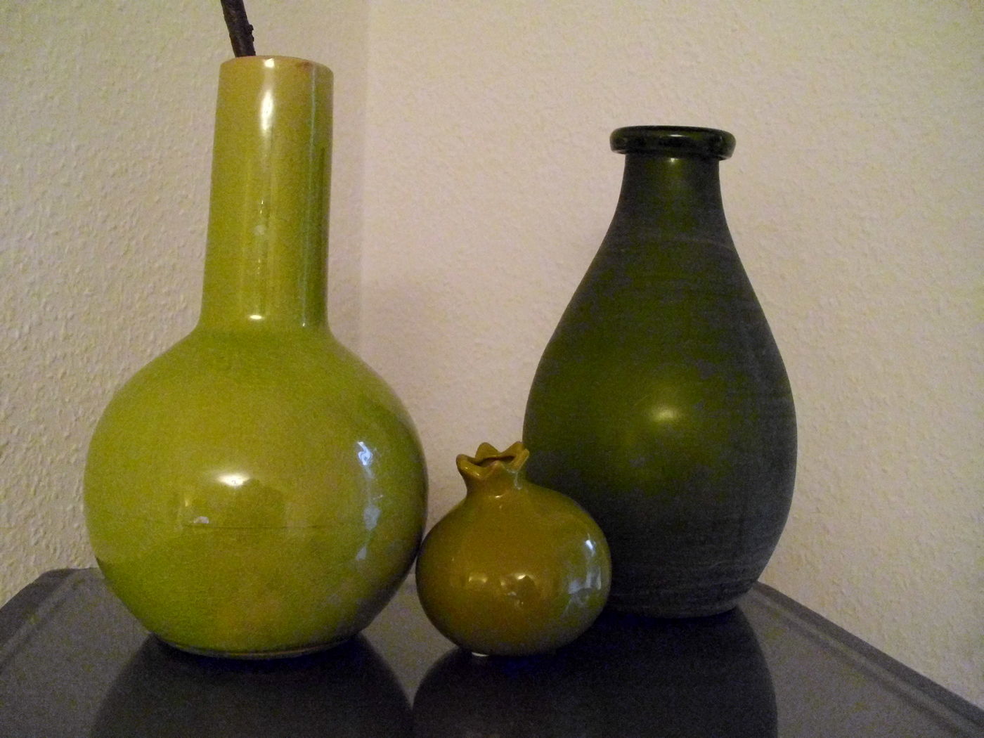 Grüne Vase