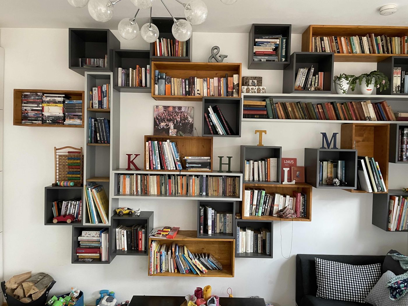 Bücherwand