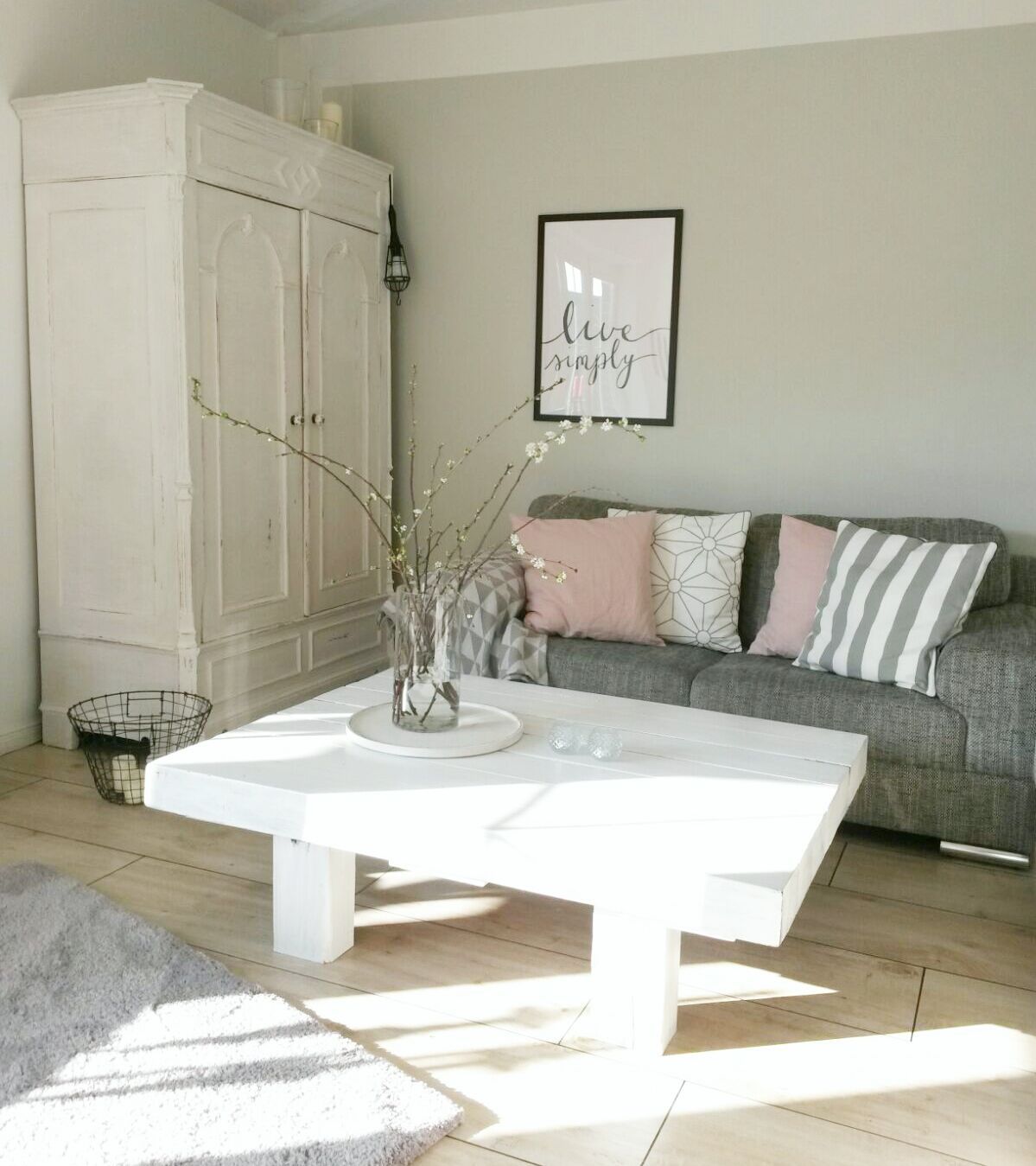 Shabby Chic Wohnzimmer