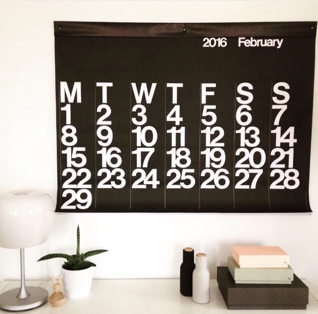 Stendig Calendar