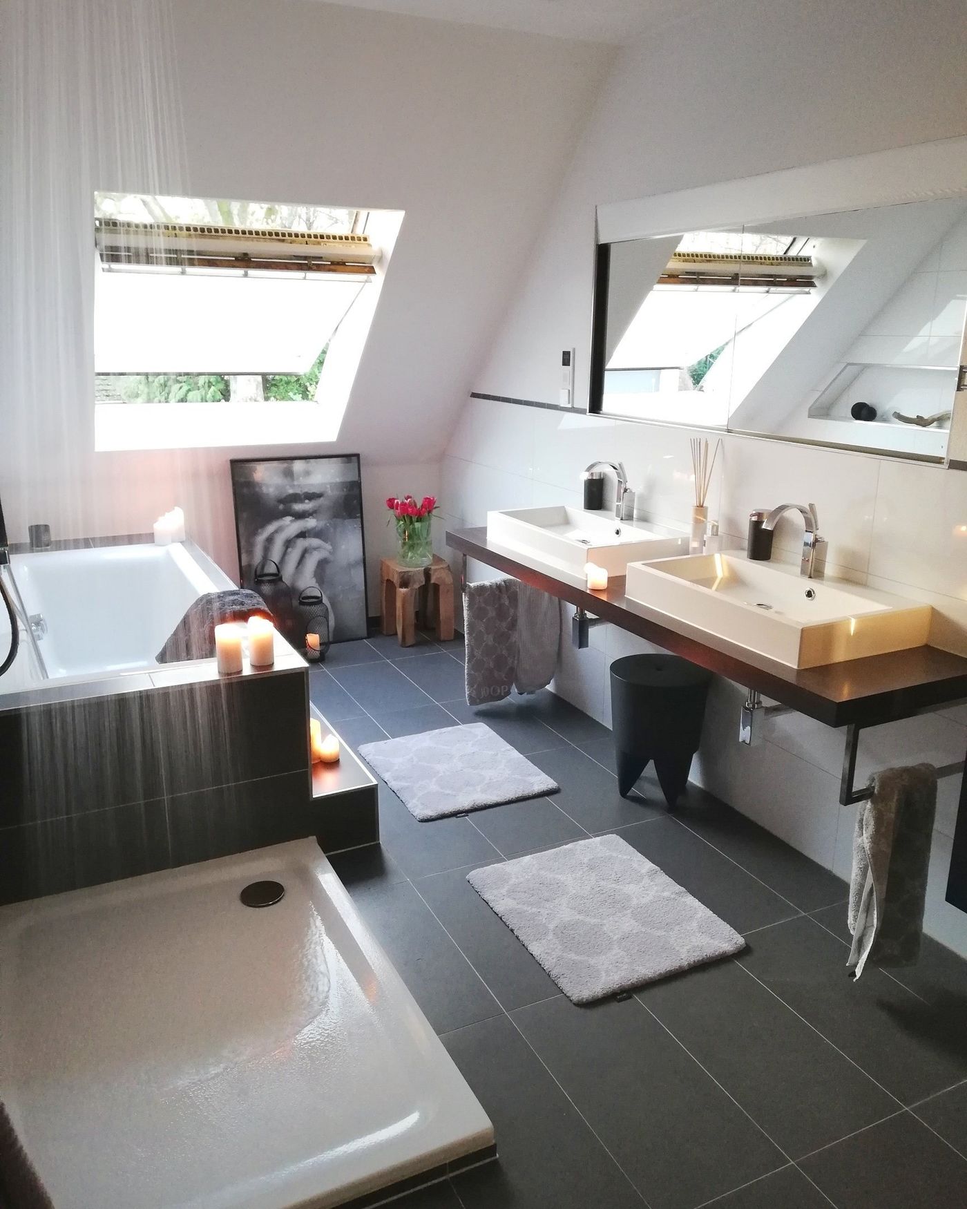 moderne Badezimmer