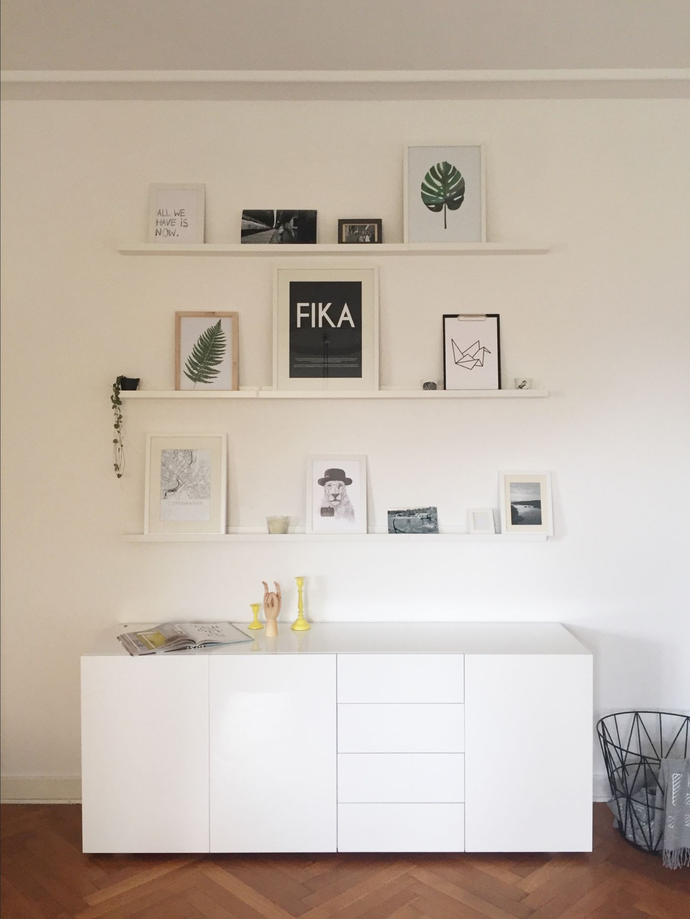 Wandgestaltung Mit Der Ikea Ribba Mosslanda Bilderleiste Seite 13