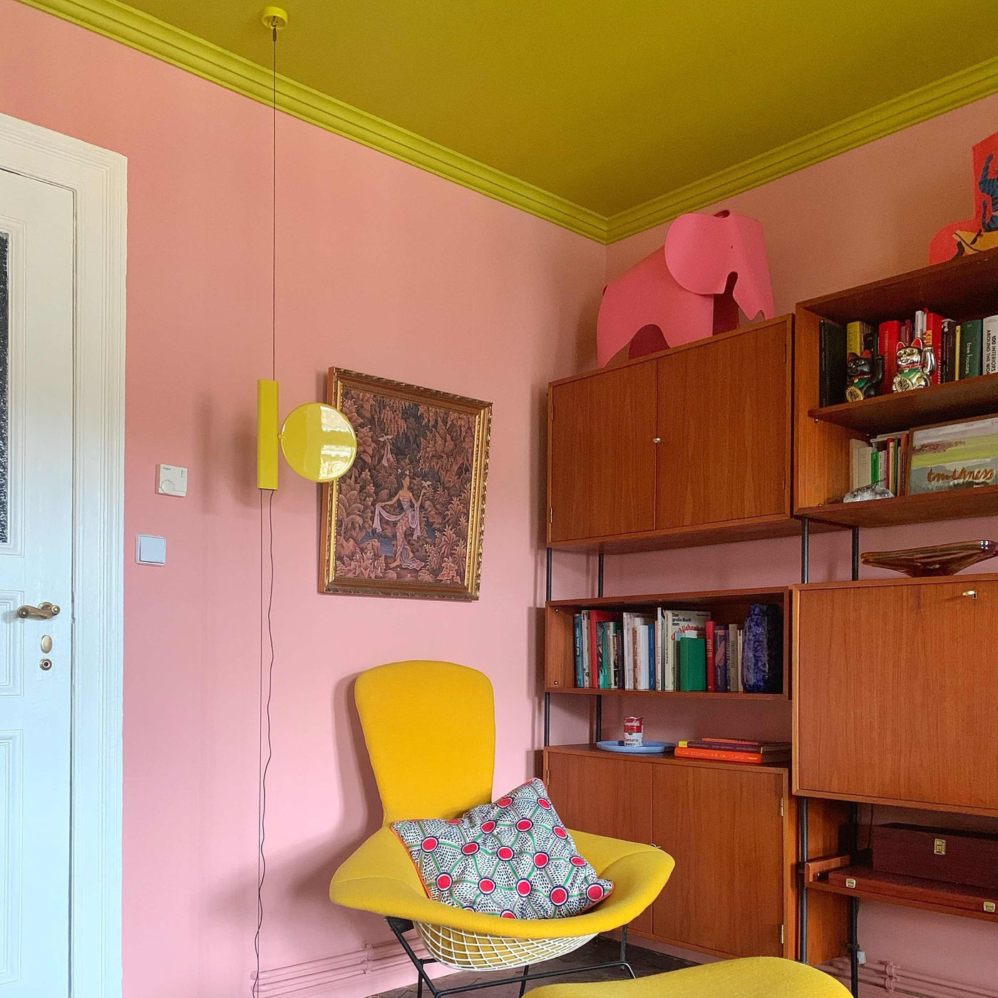 Neuer Trend: Farbige Zimmerdecken