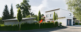 Einfamilienhaus mit Pultdach