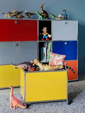 USM Haller Highboard im Kinderzimmer