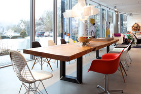 Essplatz im Showroom