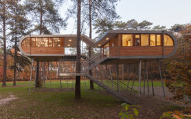 The Treehouse in Belgien